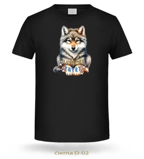 Tričká detské VLČKO STOPY VYSOKÉ TATRY